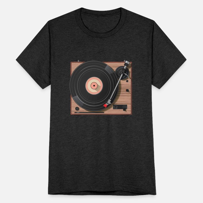 Vinyl Vibes: A Classic Spin in 2D Illustration