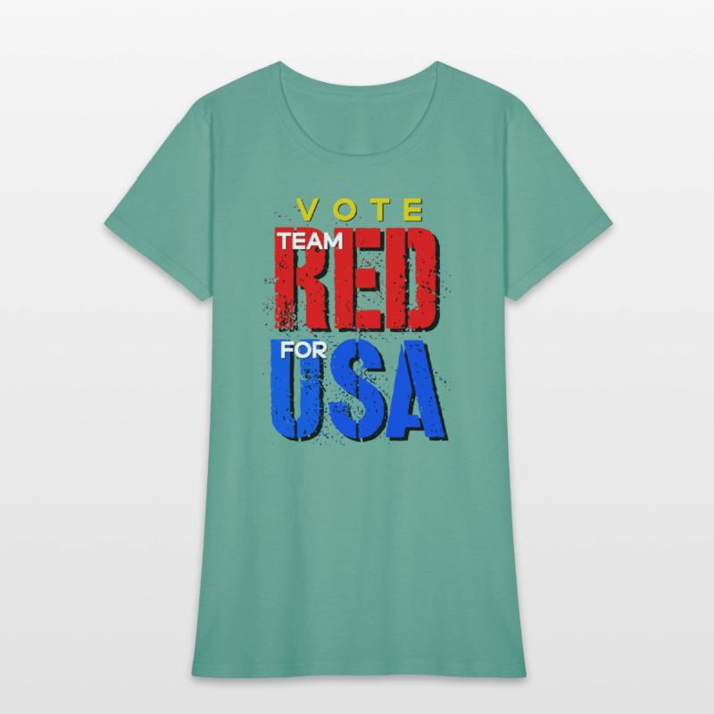 Vote conservative Republican team red design