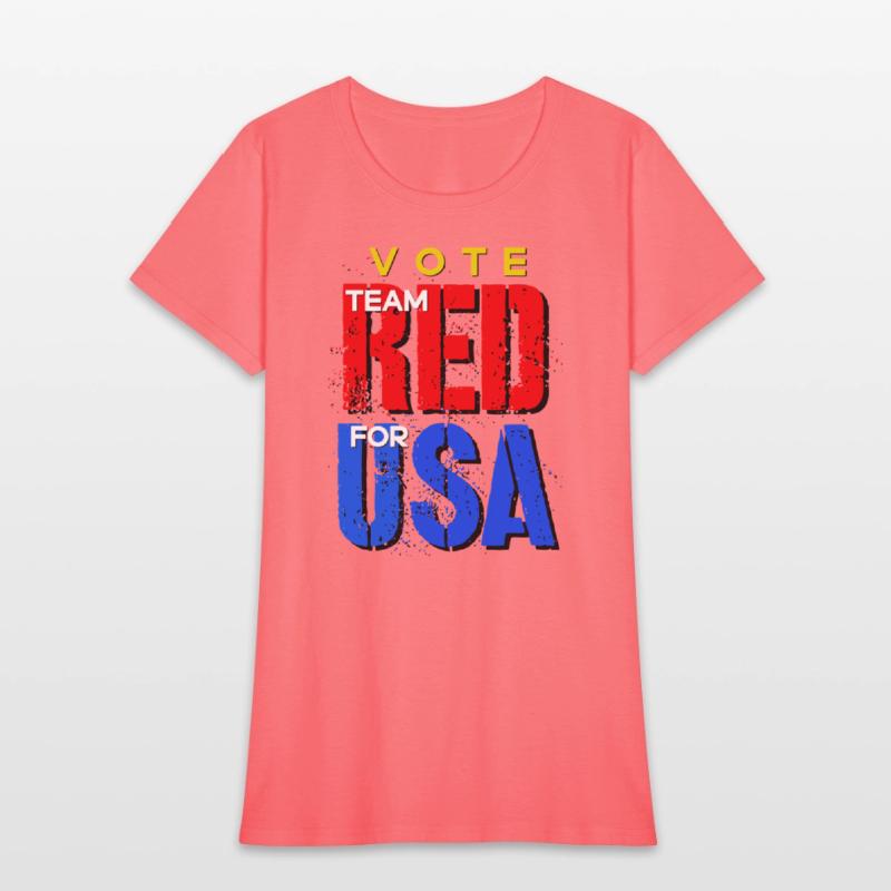 Vote conservative Republican team red design