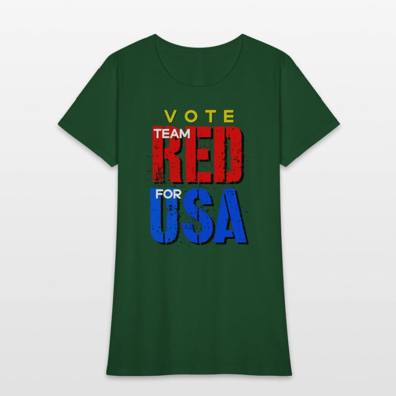 Vote conservative Republican team red design