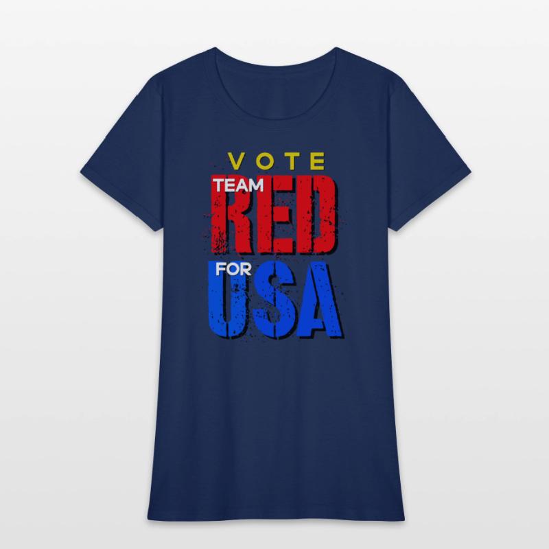 Vote conservative Republican team red design