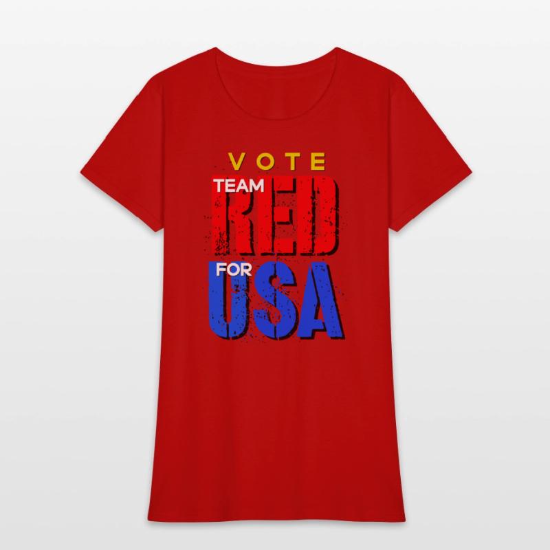 Vote conservative Republican team red design
