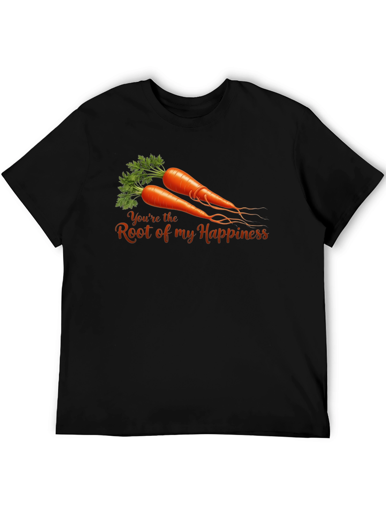 Root of My Happiness Carrot T-Shirt