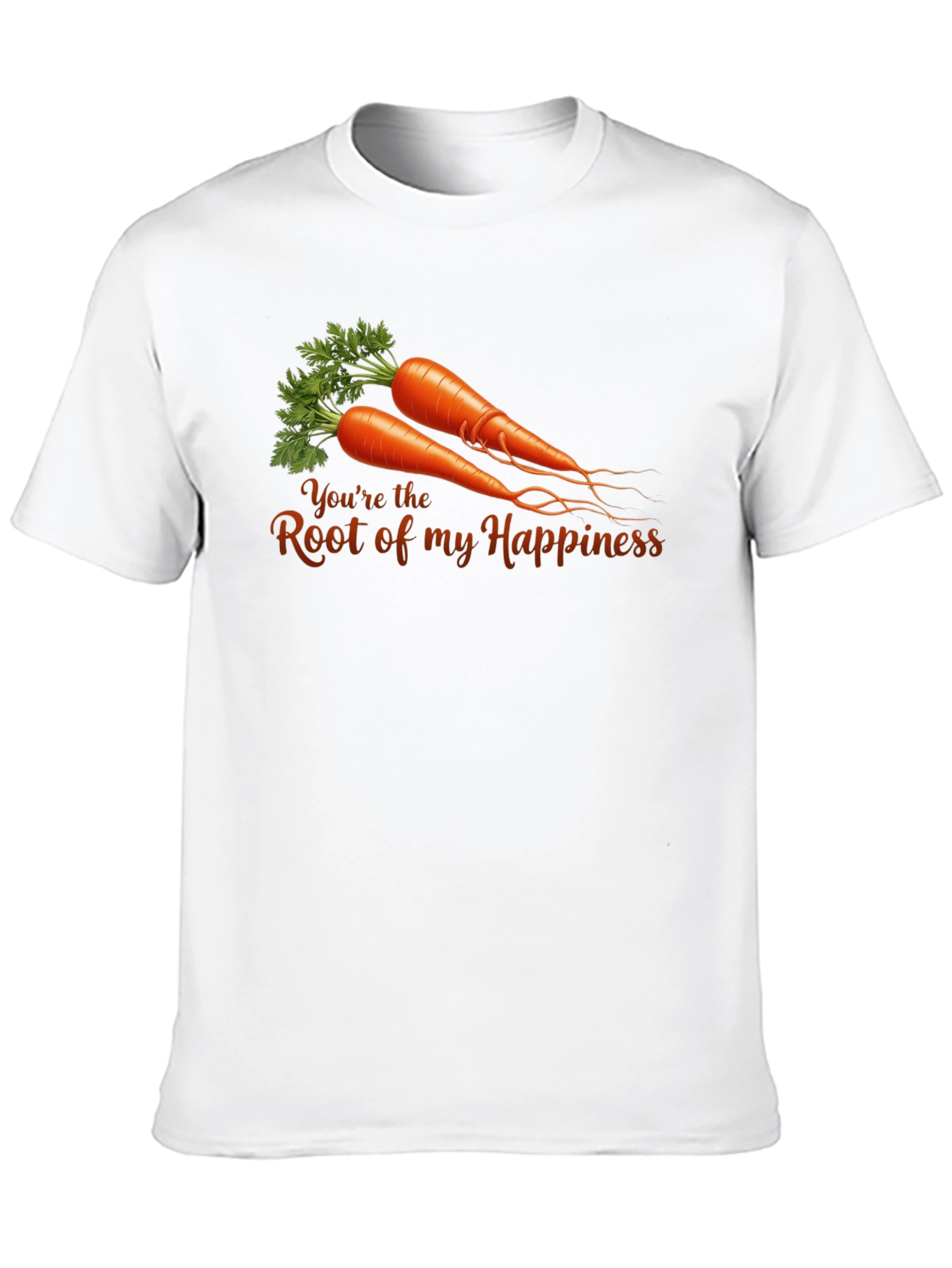 Root of My Happiness Carrot T-Shirt