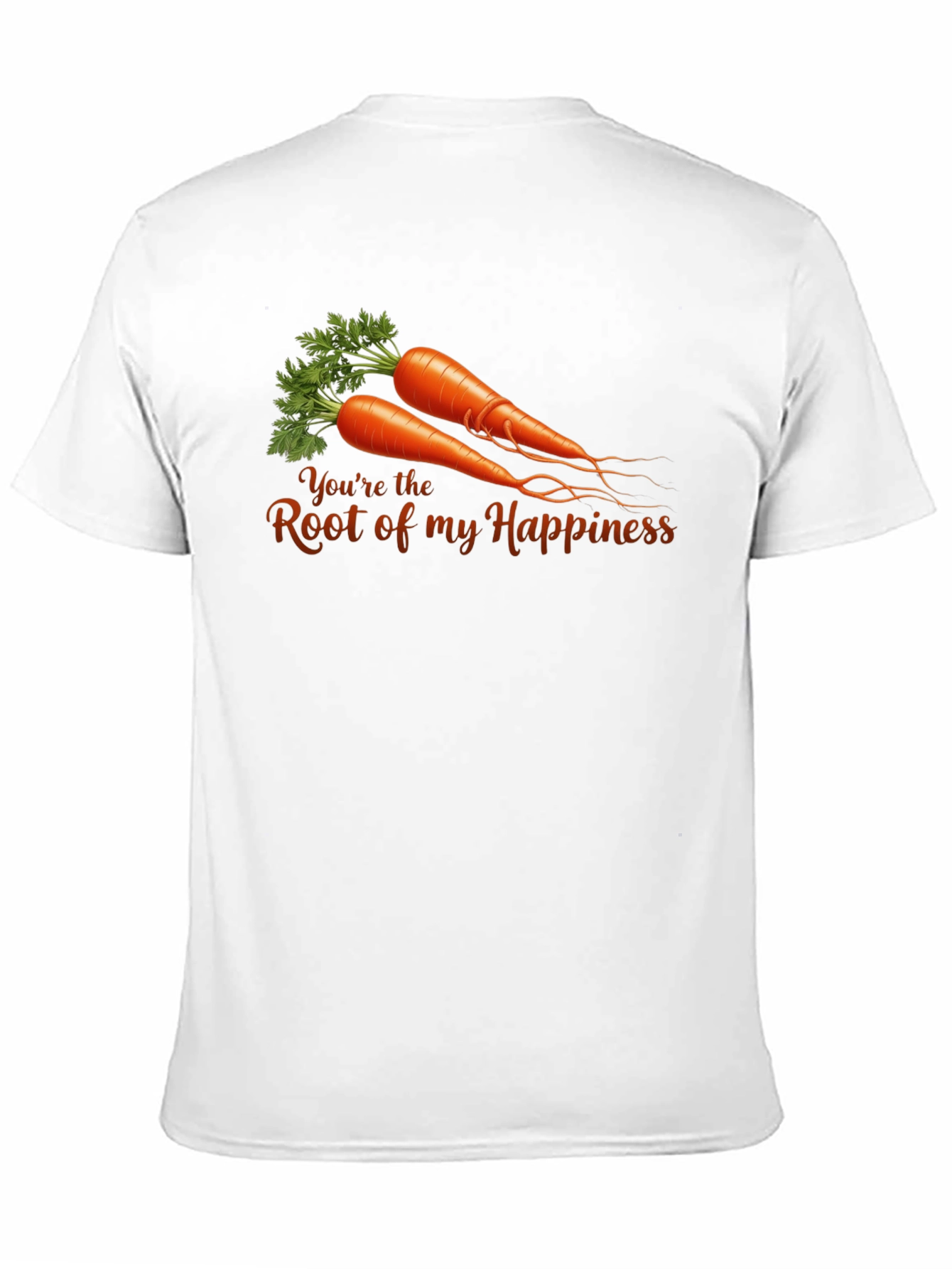 Root of My Happiness Carrot T-Shirt