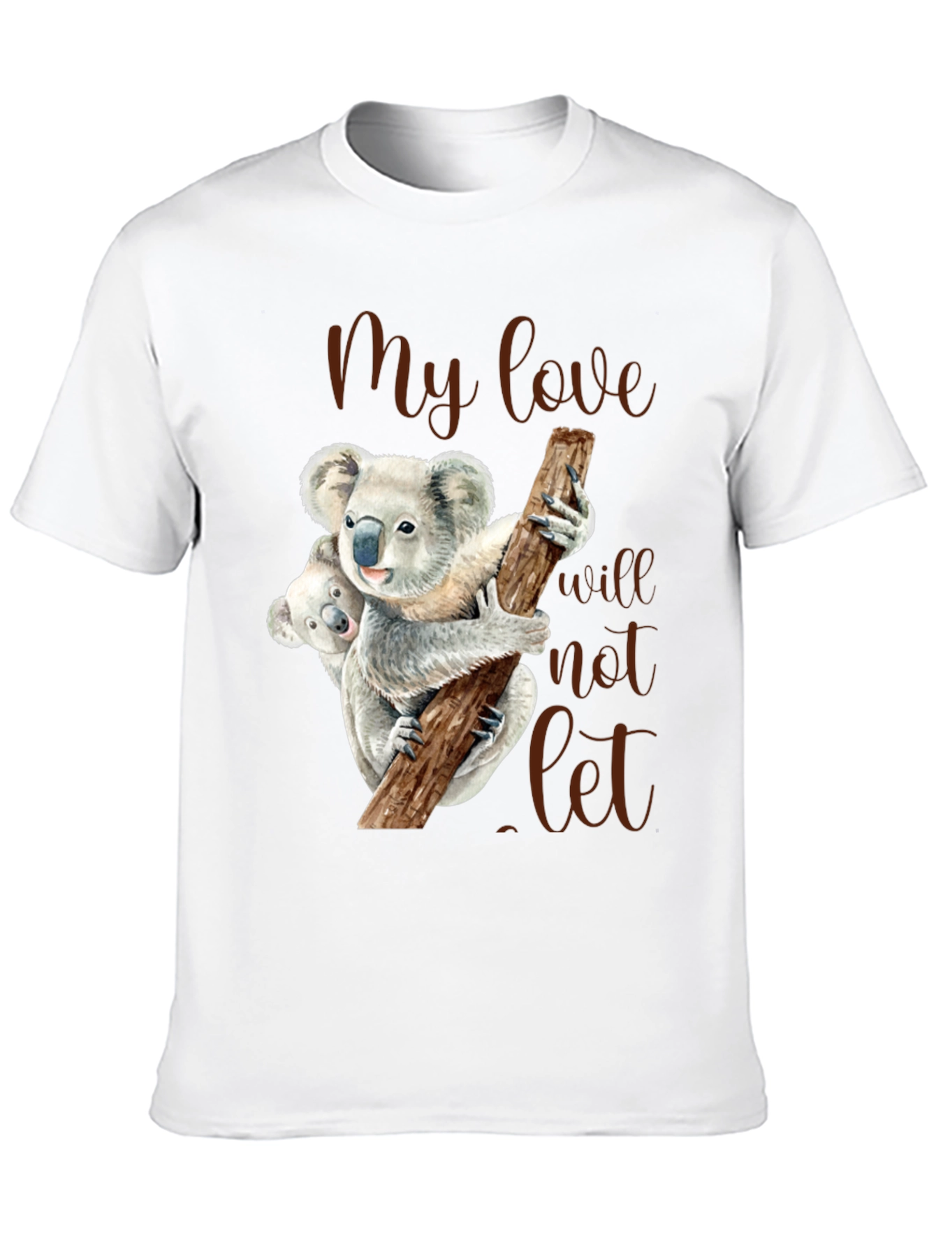 Koala Love Graphic T-Shirt - Unisex Comfort