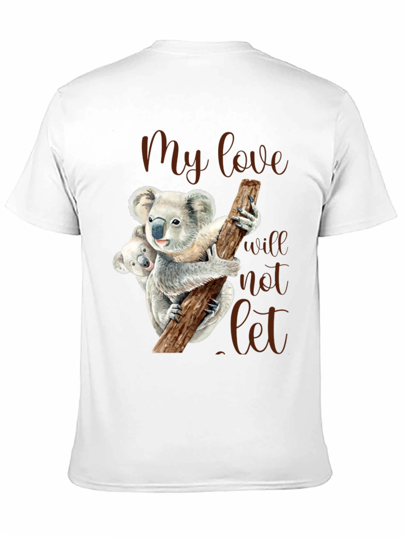 Koala Love Graphic T-Shirt - Unisex Comfort
