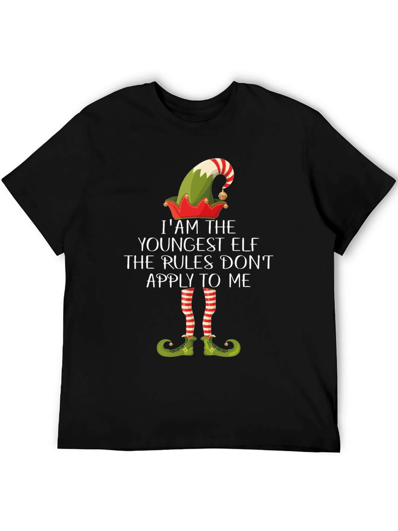 Youngest Elf T-Shirt - Christmas Holiday Tee