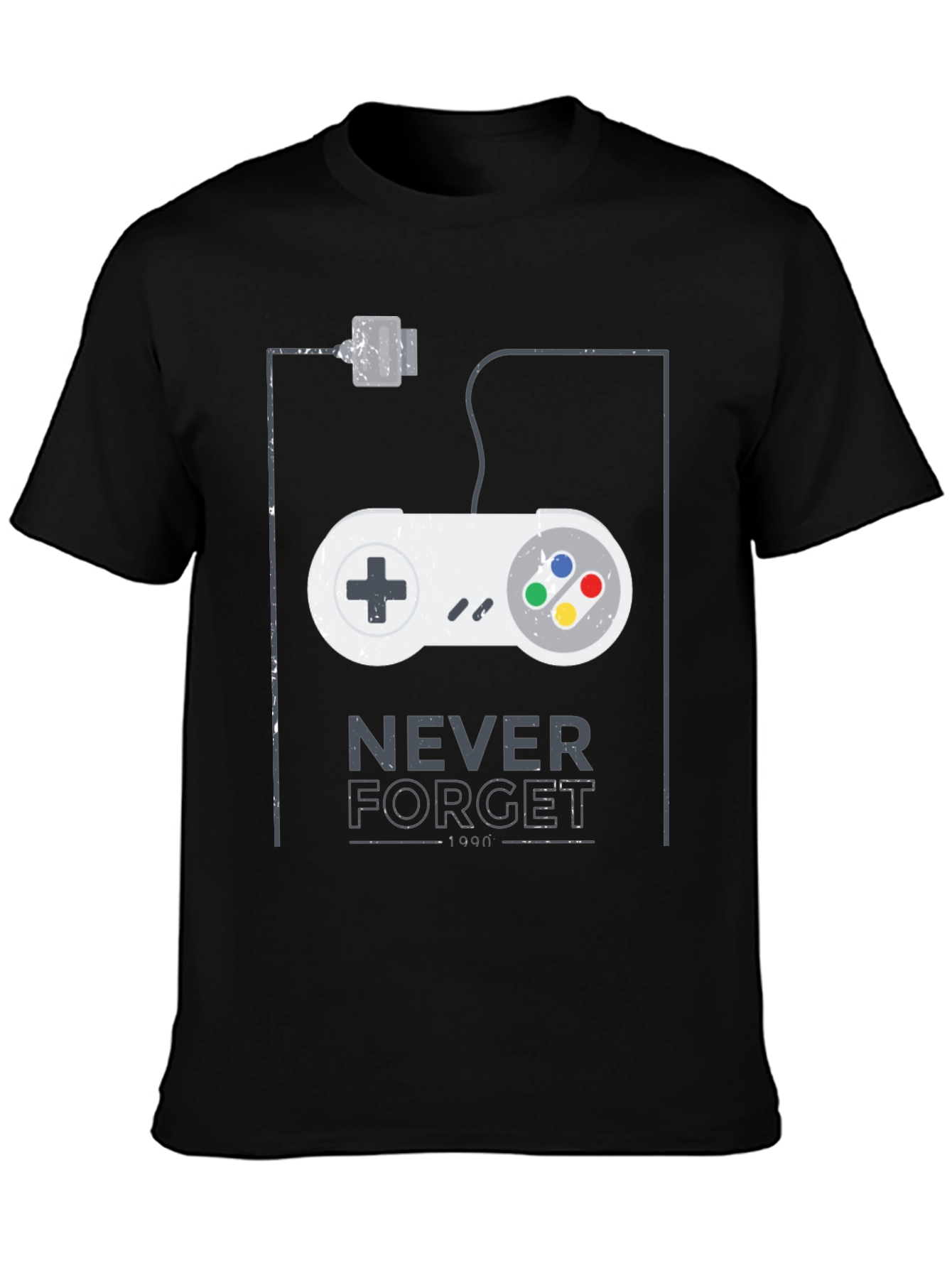 Retro Gaming Tee - Never Forget