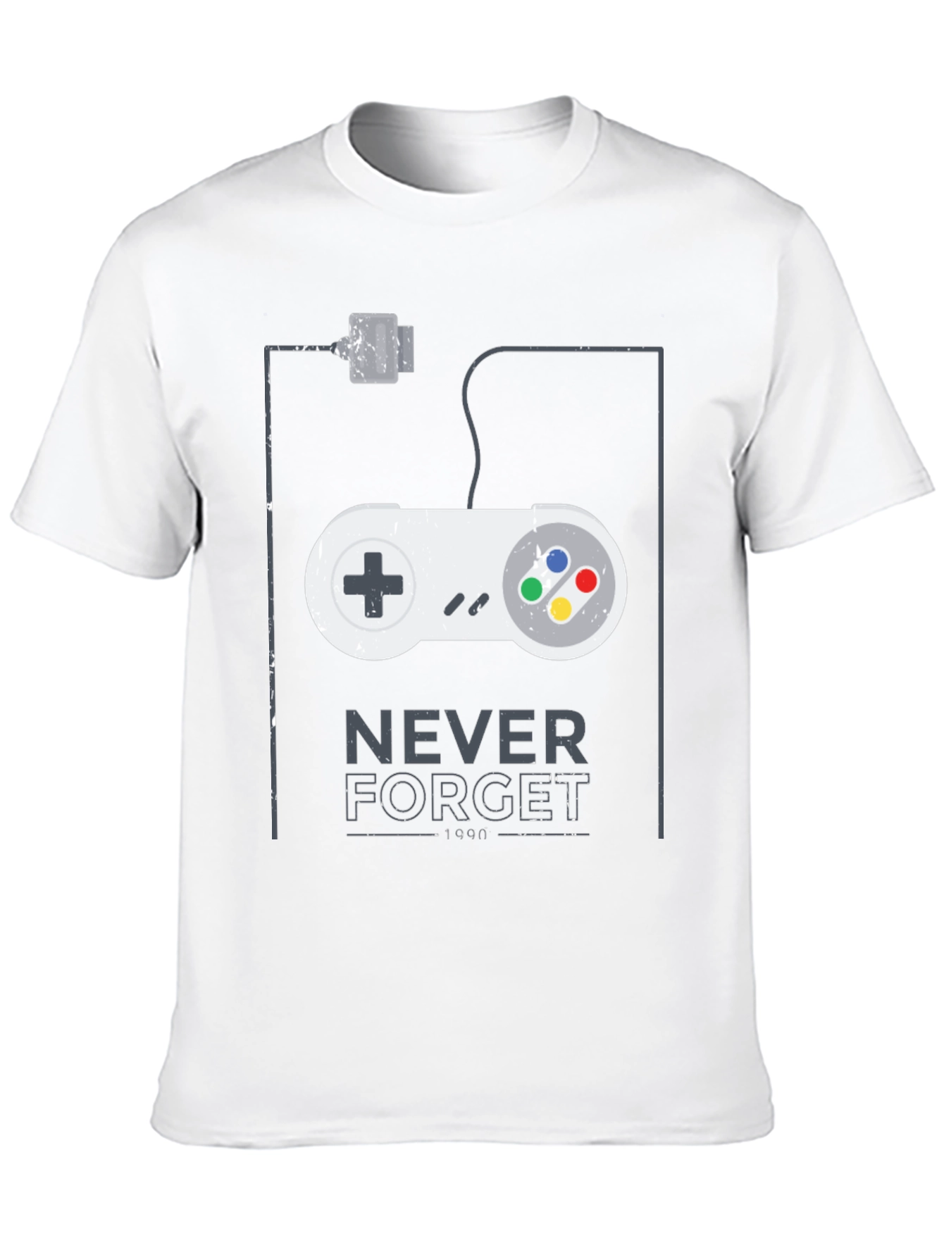 Retro Gaming Tee - Never Forget