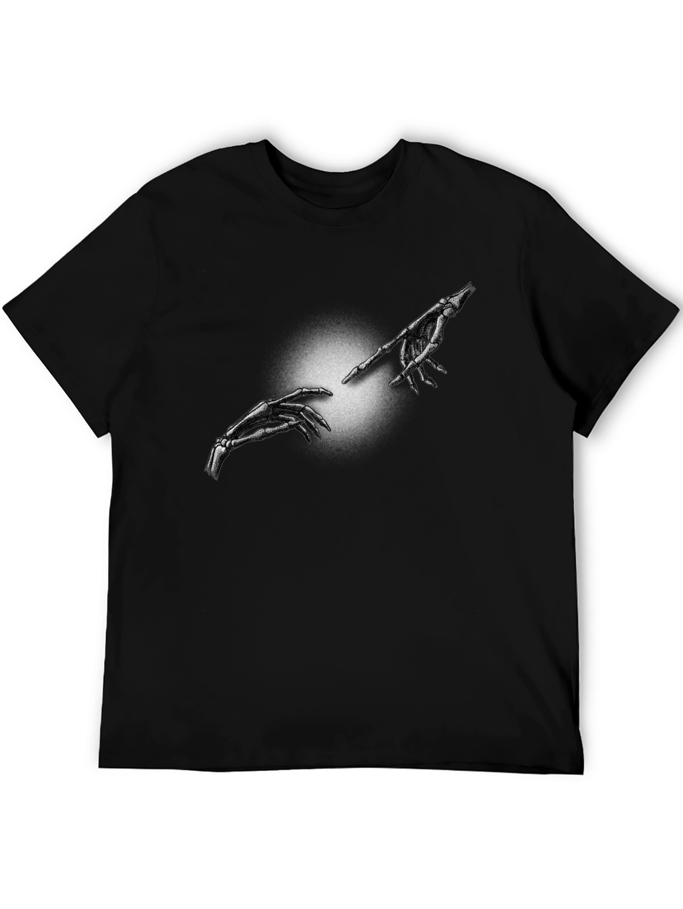 Skeleton Hand Creation T-Shirt - Gothic Graphic Tee