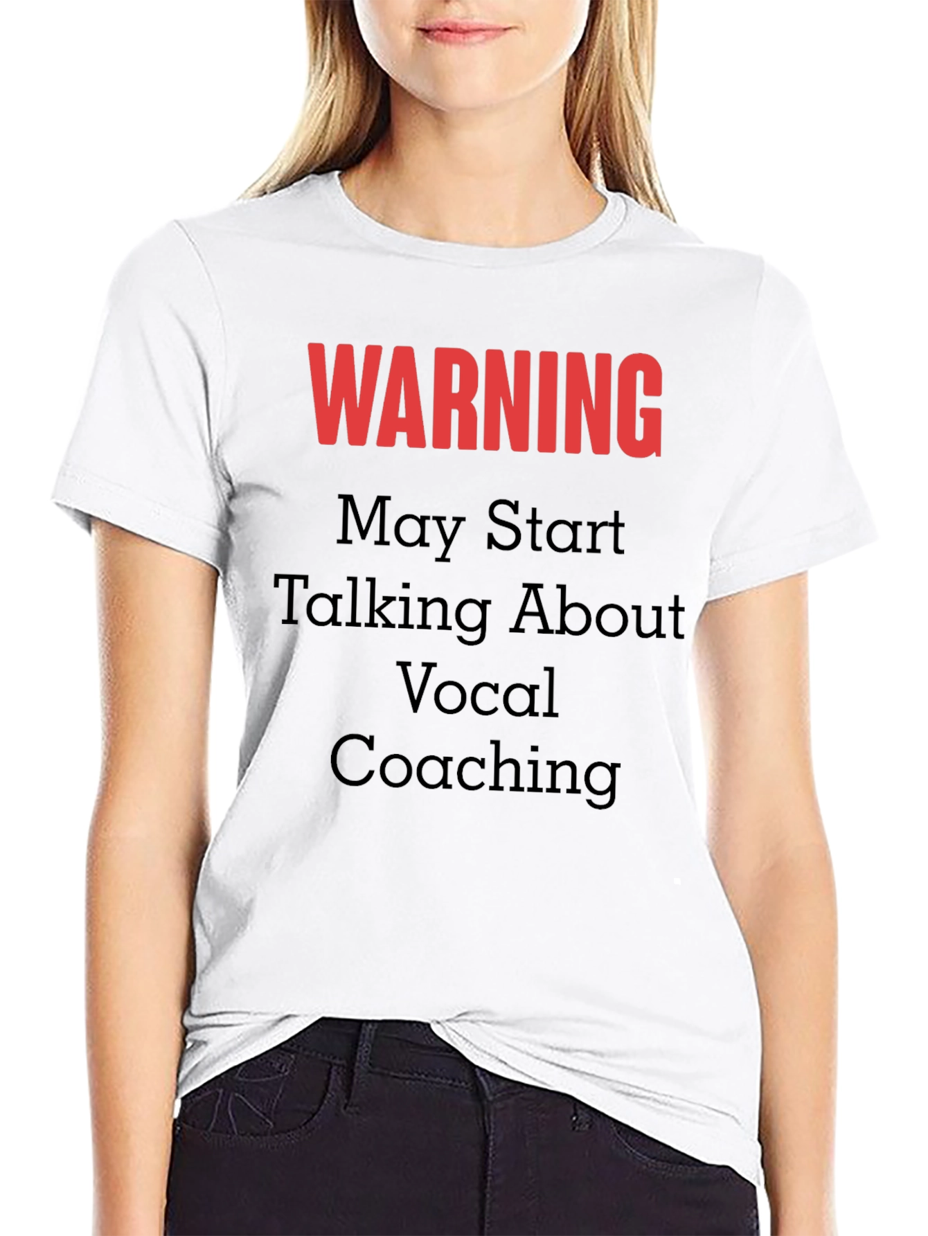 Warning Vocal Coaching T-Shirt