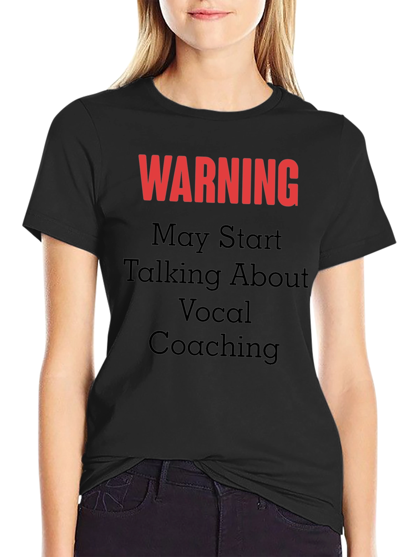 Warning Vocal Coaching T-Shirt