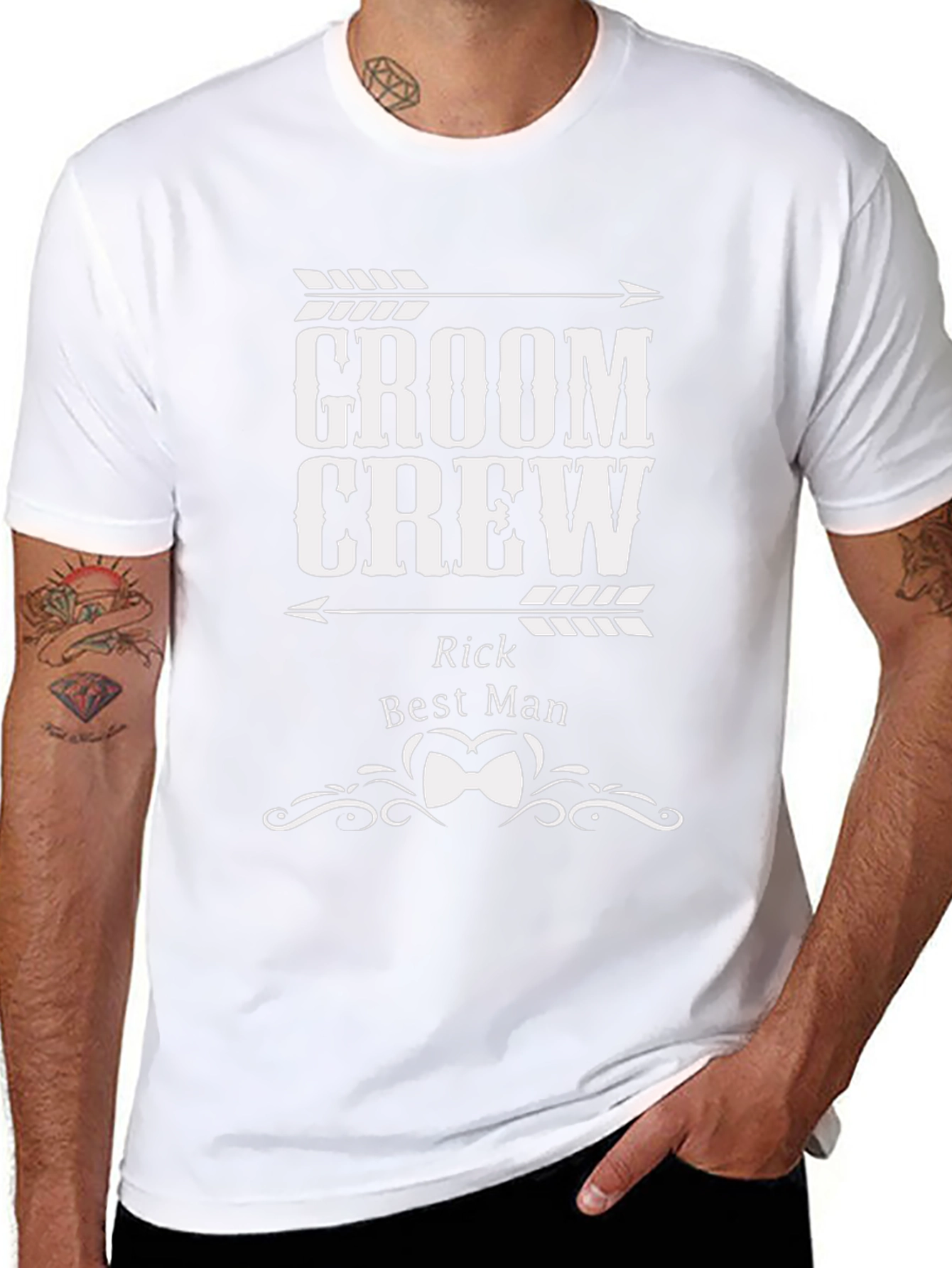 Groom Crew Best Man T-Shirt