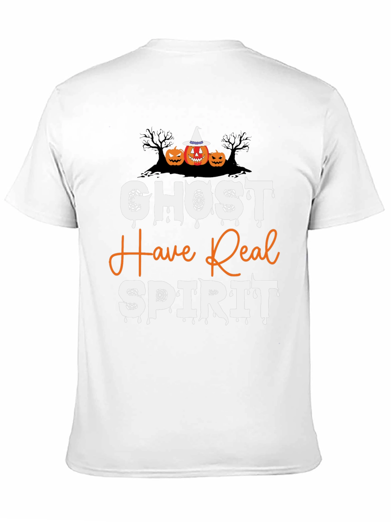 Halloween Ghost Spirit Graphic T-Shirt