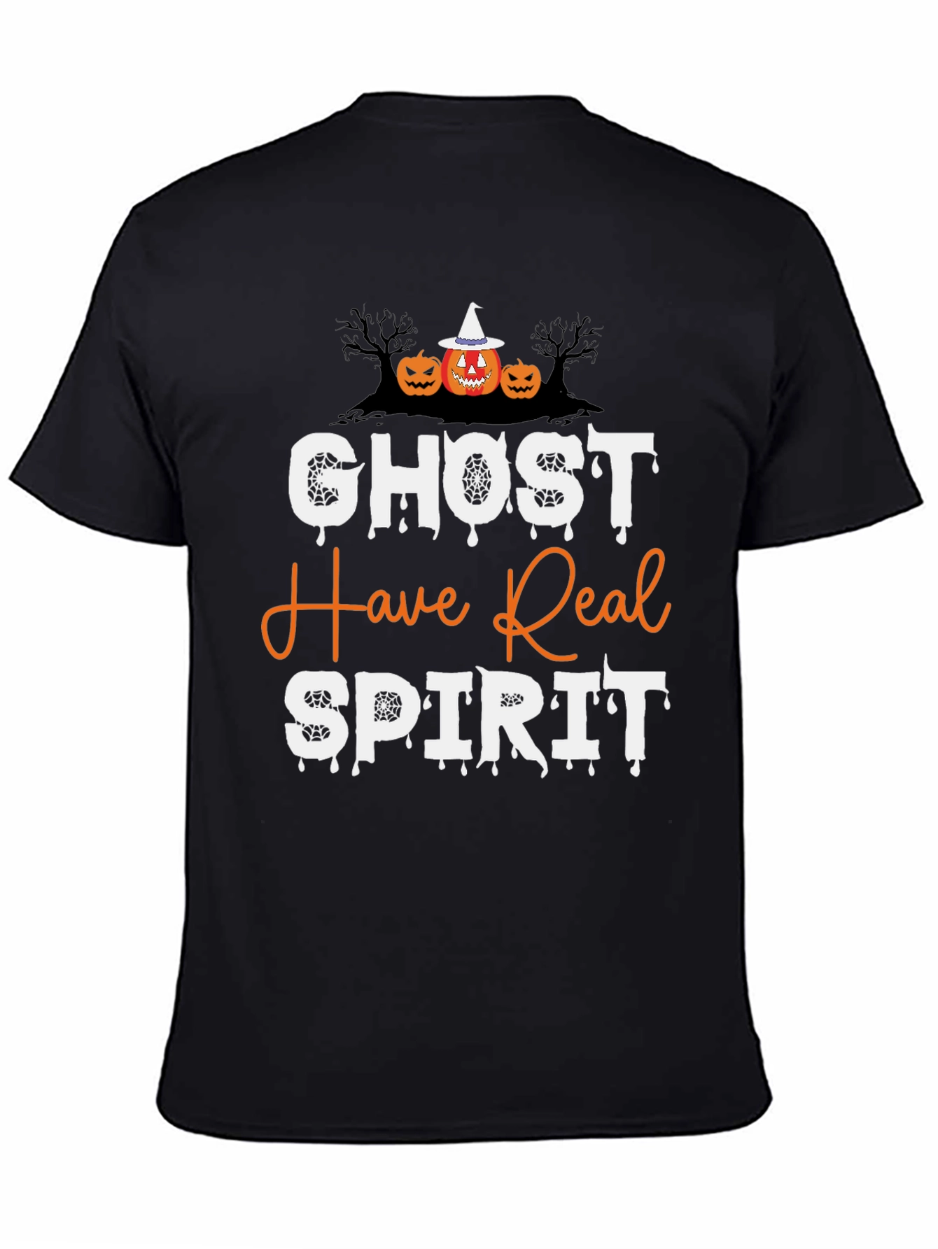 Halloween Ghost Spirit Graphic T-Shirt