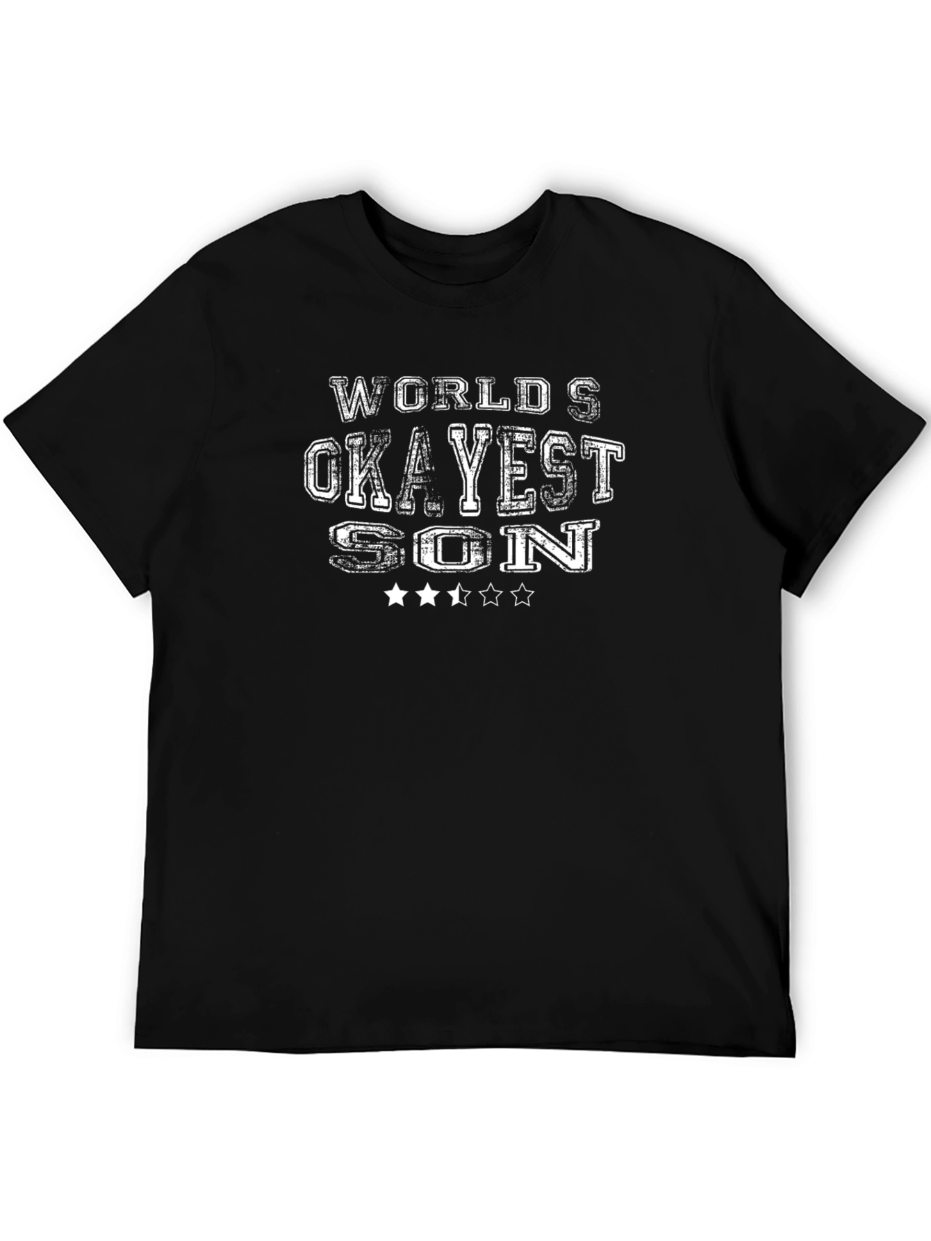Worlds Okayest Son Graphic T-Shirt