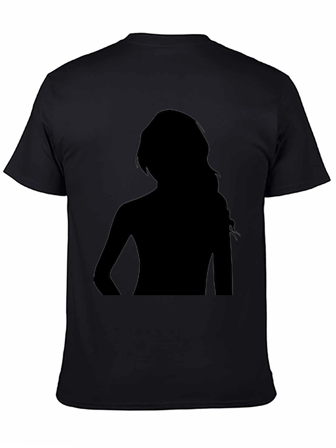 Black Silhouette Graphic Tee