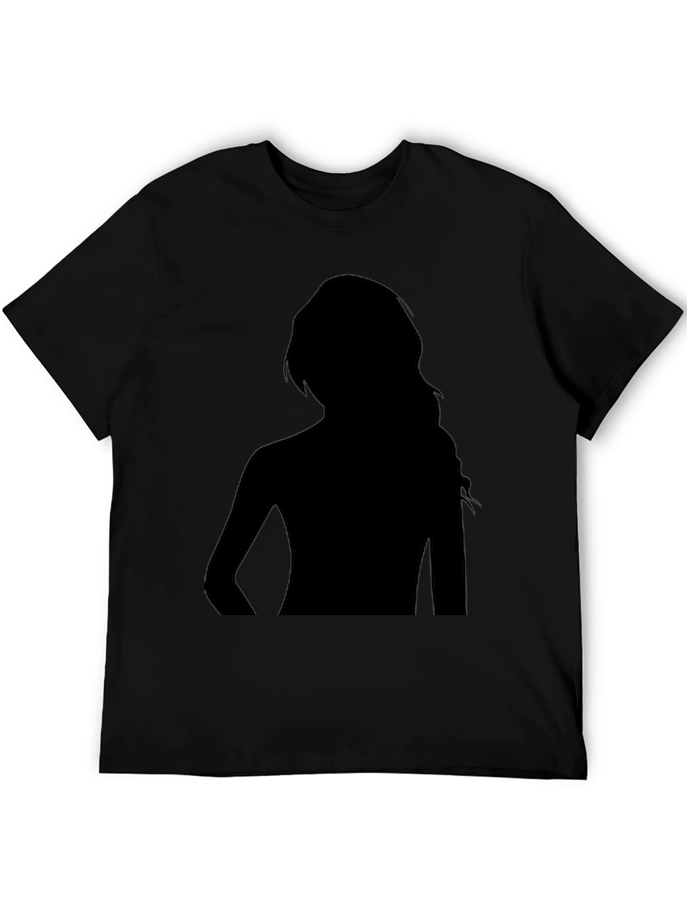 Black Silhouette Graphic Tee