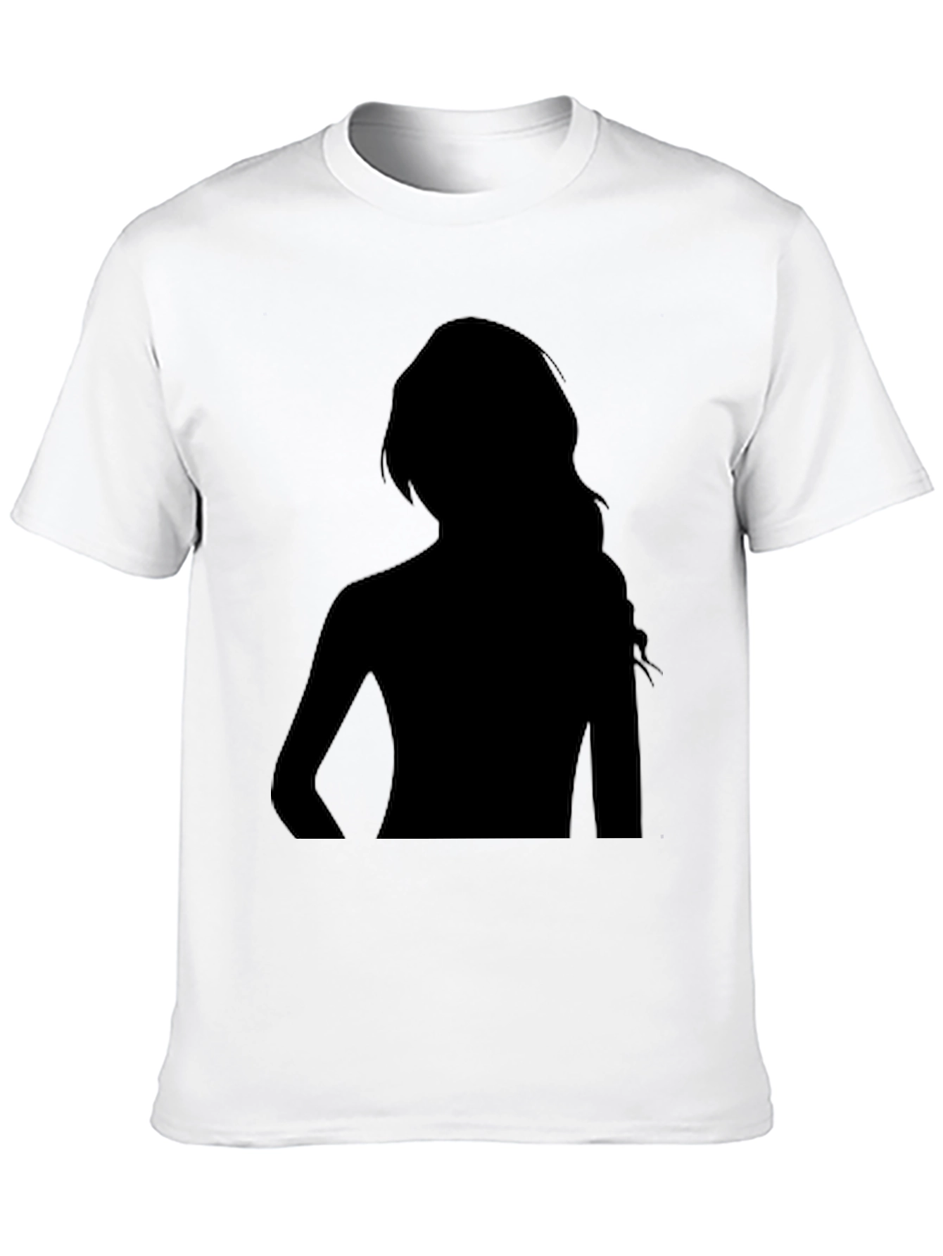 Black Silhouette Graphic Tee