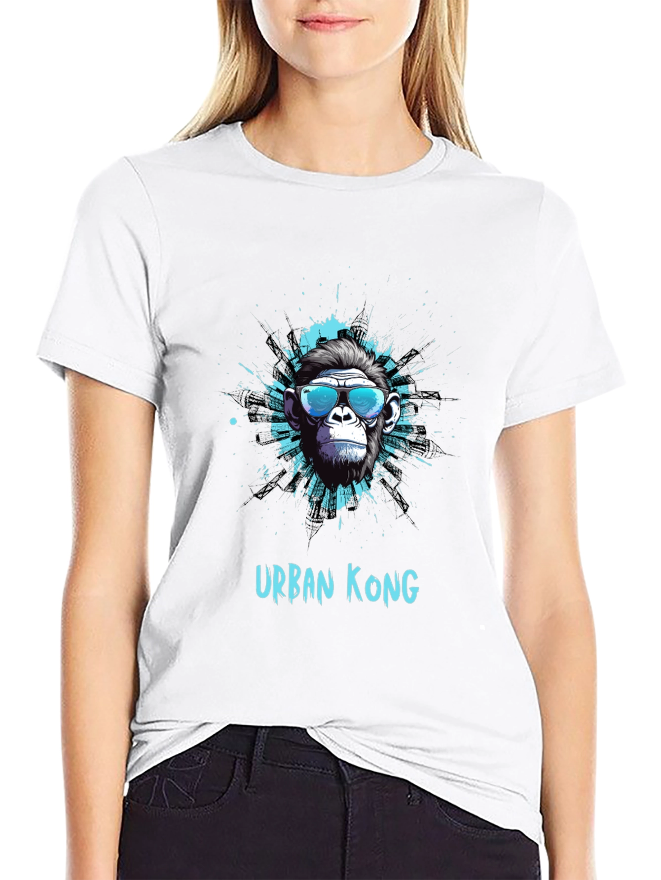 Urban Kong Graphic Tee - Cool Ape Design