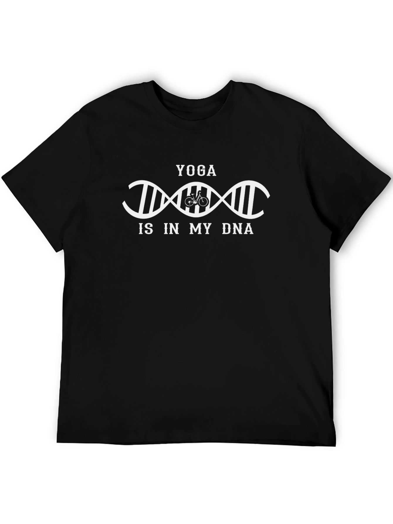 Yoga DNA T-Shirt - Black Graphic Tee