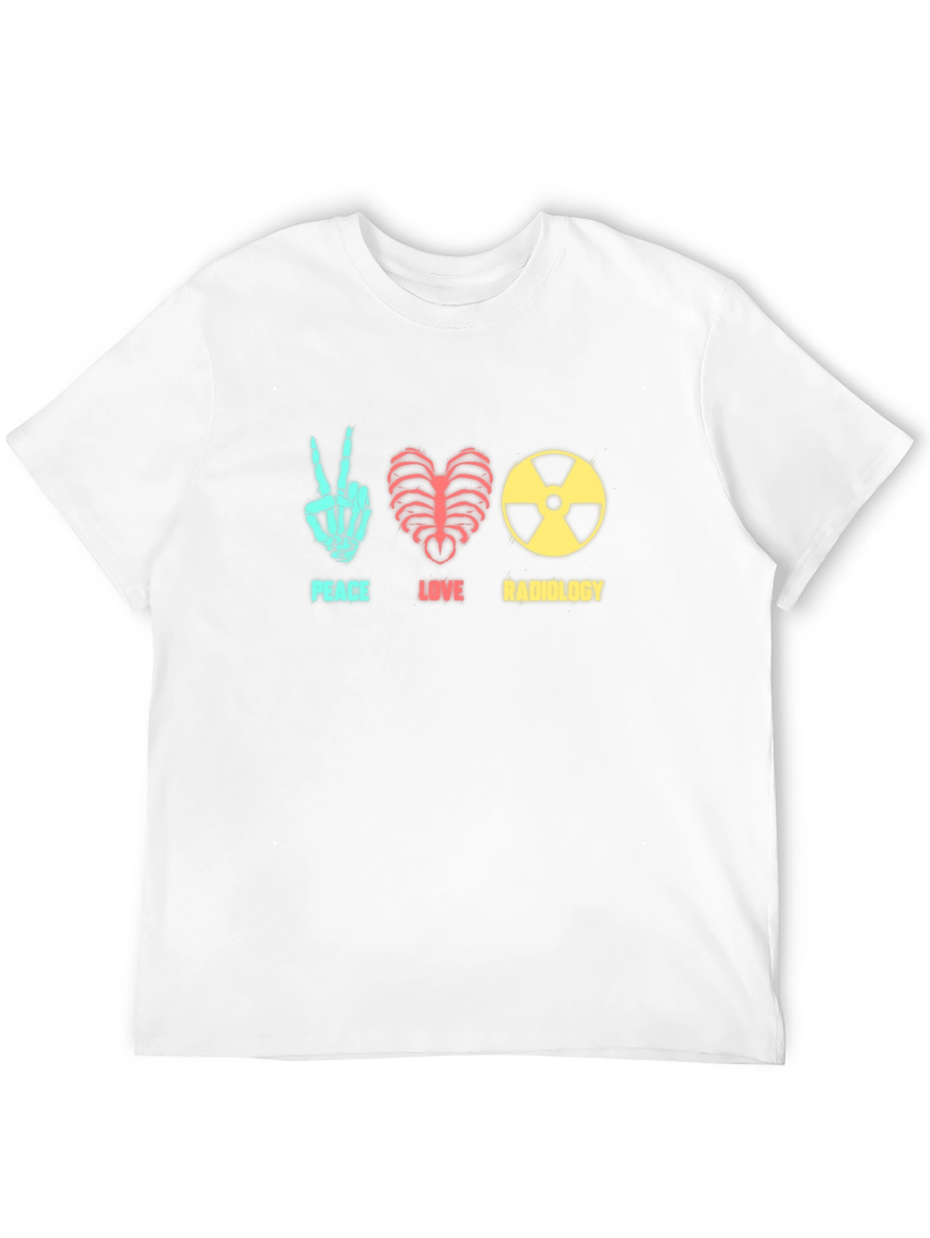 Peace Love Radiology T-Shirt - Radiologist Gift