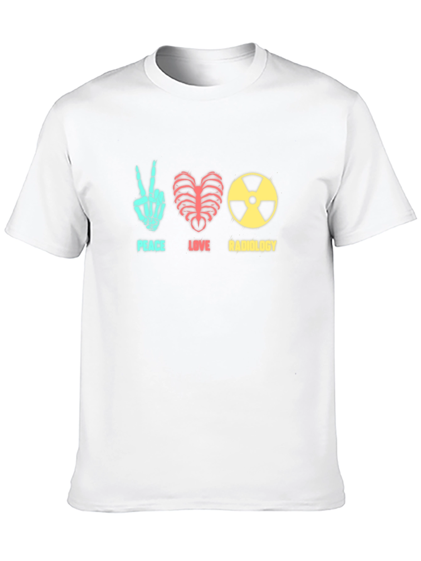 Peace Love Radiology T-Shirt - Radiologist Gift