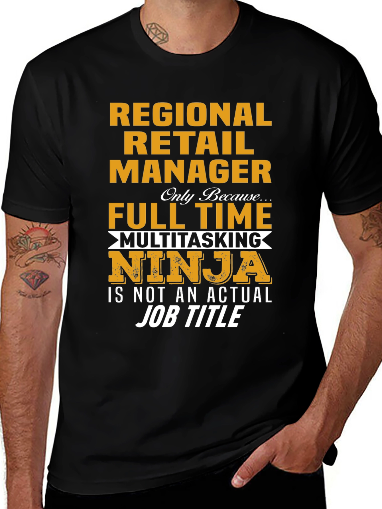 Regional Retail Manager Ninja T-Shirt