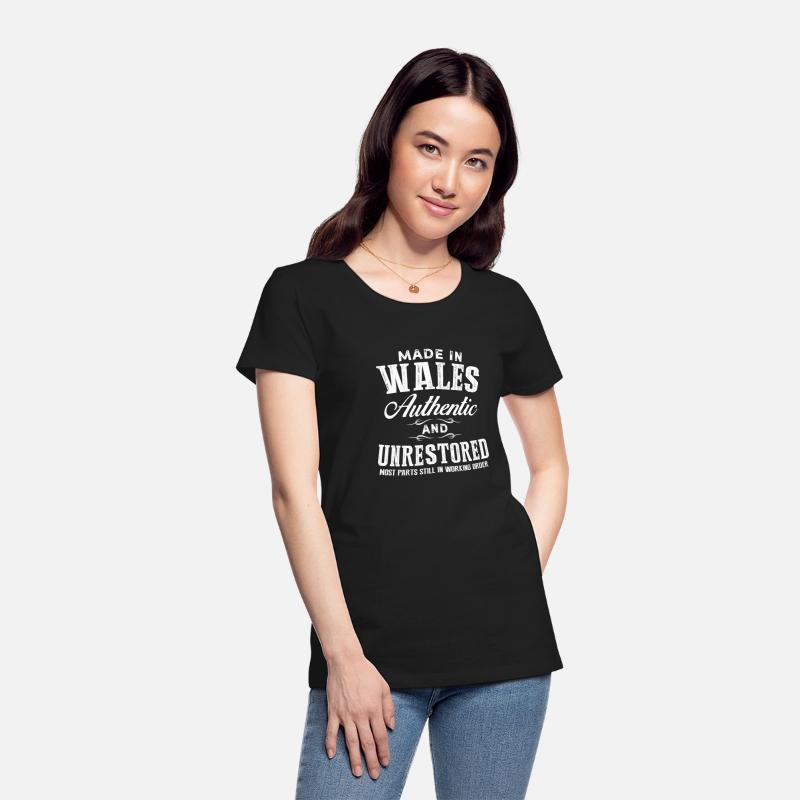 Wales - Made in Wales and unrestored t-shirt