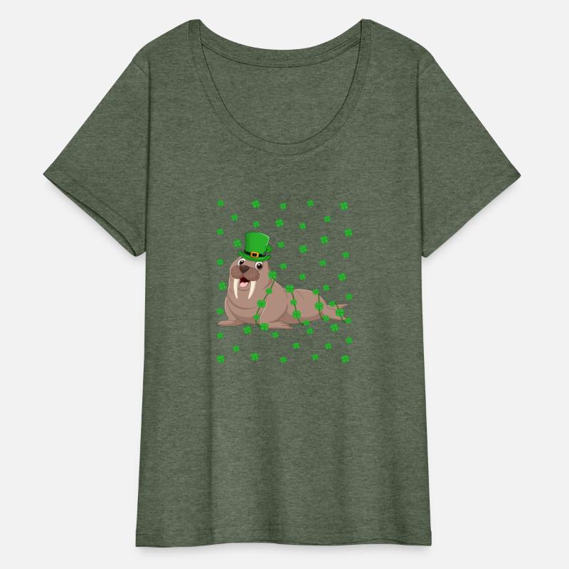 Walrus Leprechaun Walrus St Patrick'S Day