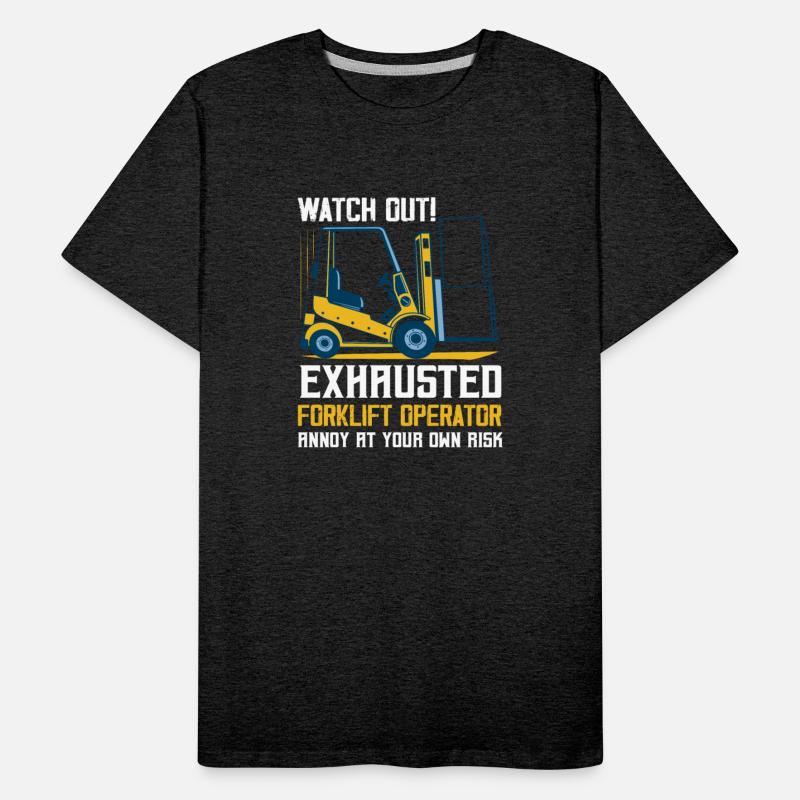Watch Out! Exhausted Forklift Operator Forklifter