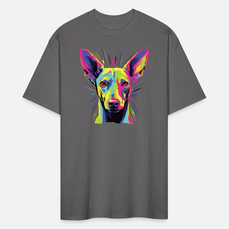 Watercolor Colorful Pharaoh Hound