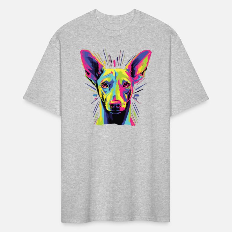 Watercolor Colorful Pharaoh Hound