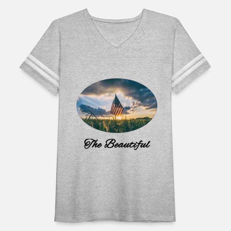 Waving American Flag The Beautiful