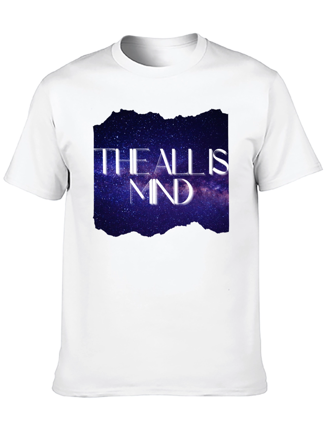 The All is Mind T-Shirt - Galaxy Design
