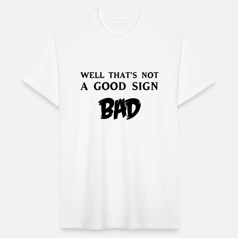 Well that s not a good sign bad