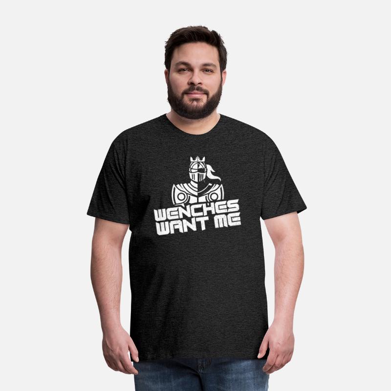 Wenches Want Me Funny Renaissance Medieval Gift