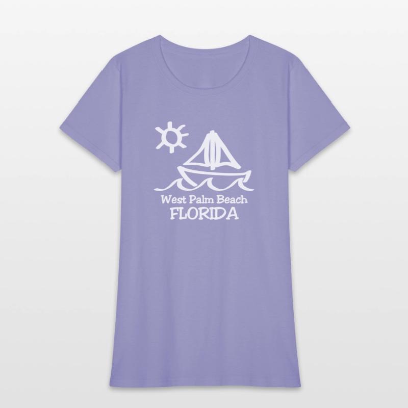 West Palm Beach Florida Sailboat Souvenirs Gifts