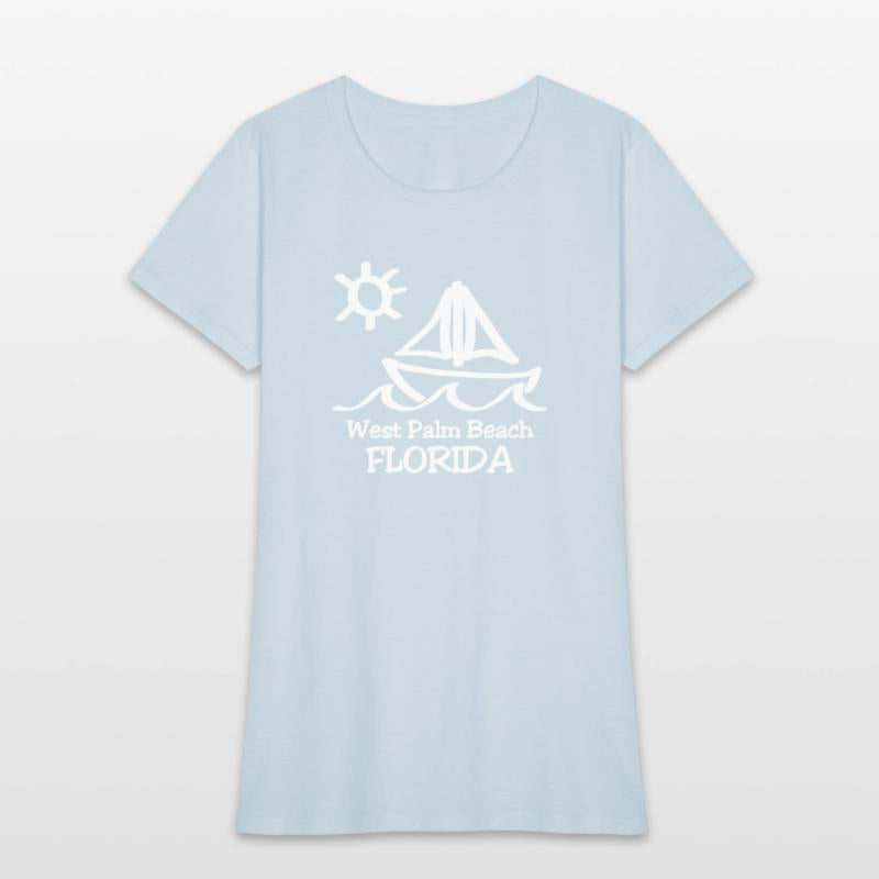 West Palm Beach Florida Sailboat Souvenirs Gifts