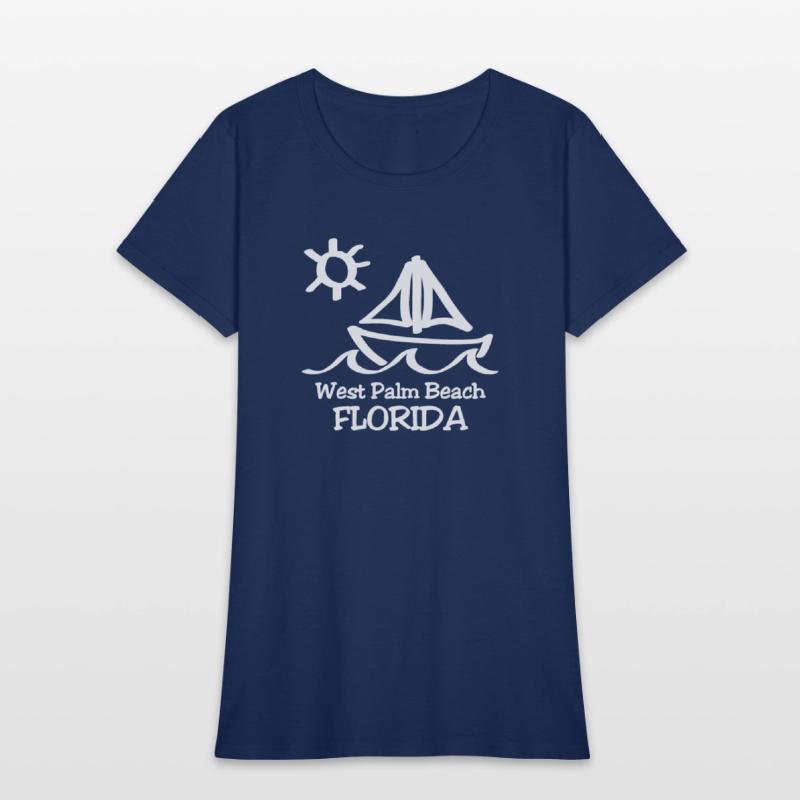 West Palm Beach Florida Sailboat Souvenirs Gifts