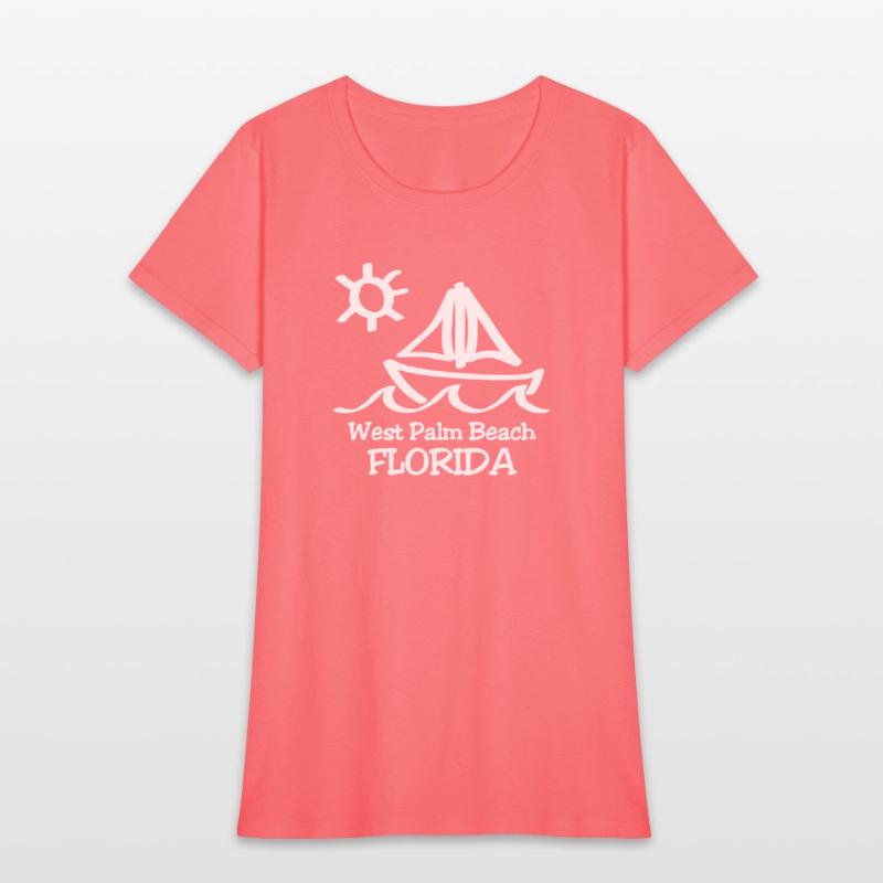 West Palm Beach Florida Sailboat Souvenirs Gifts