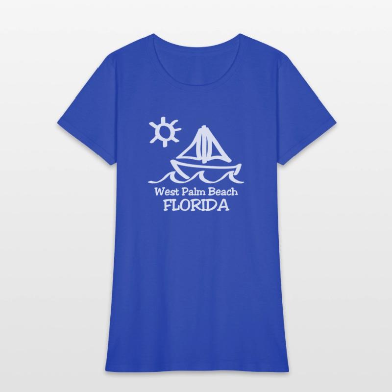 West Palm Beach Florida Sailboat Souvenirs Gifts