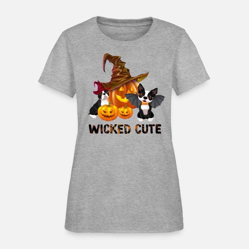 Wicked Cute Halloween Witch Boston Terrier