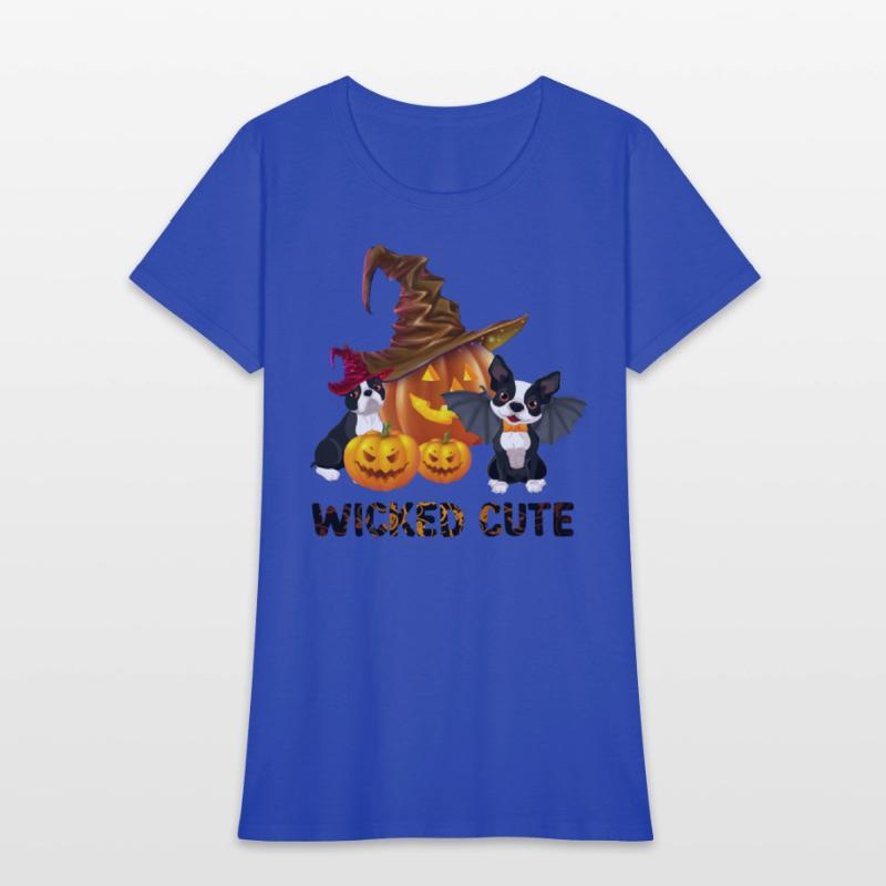 Wicked Cute Halloween Witch Boston Terrier