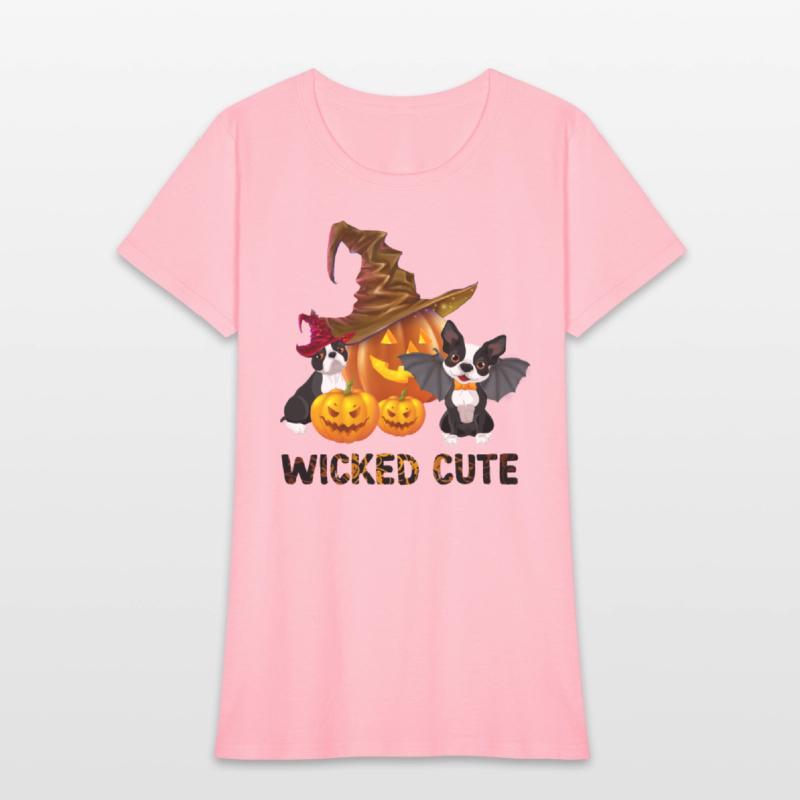 Wicked Cute Halloween Witch Boston Terrier