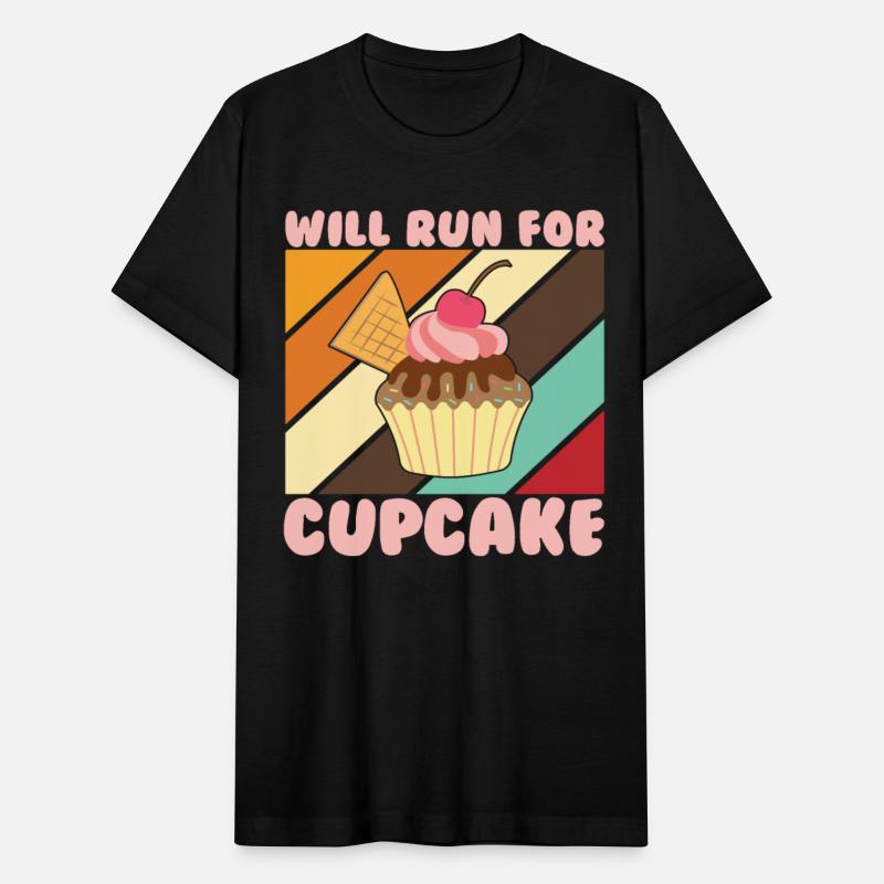 Will Run For Cupcake Kuchen Cupcake