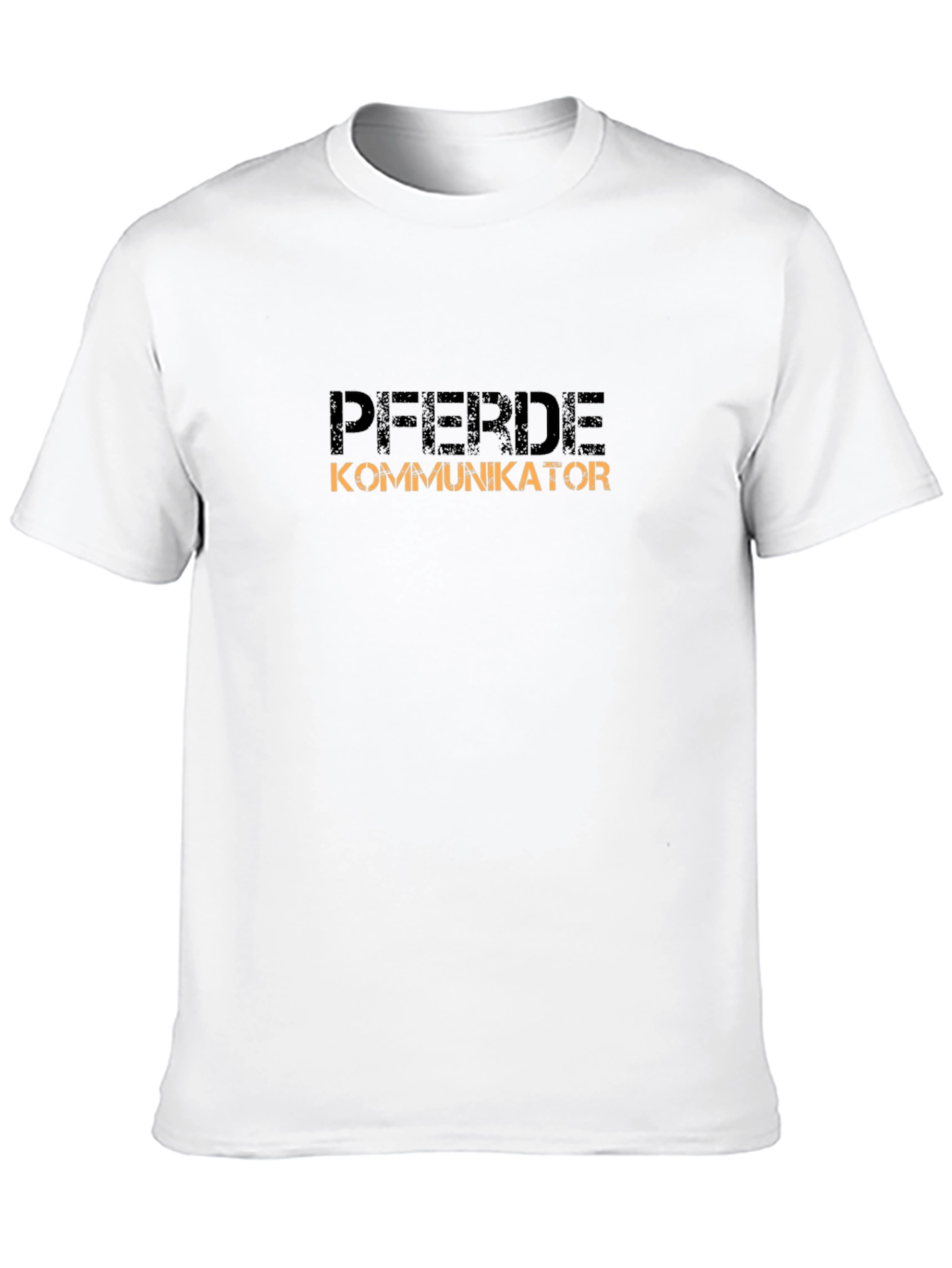 Pferde Kommunikator Black T-Shirt