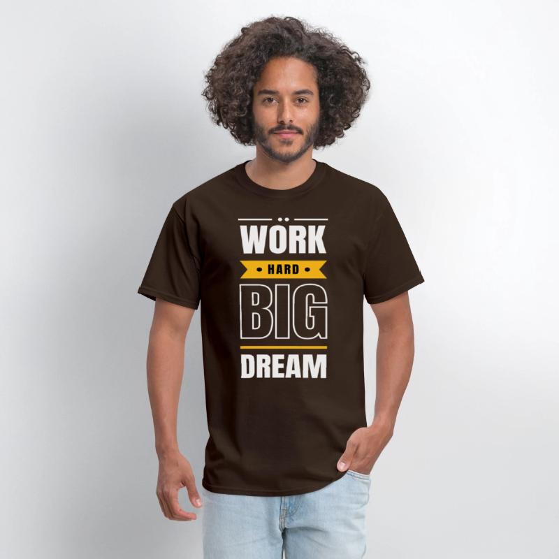 Work Hard – Motivational Minimalist T-Shirt