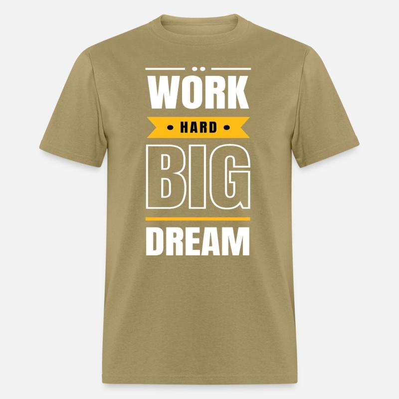 Work Hard – Motivational Minimalist T-Shirt